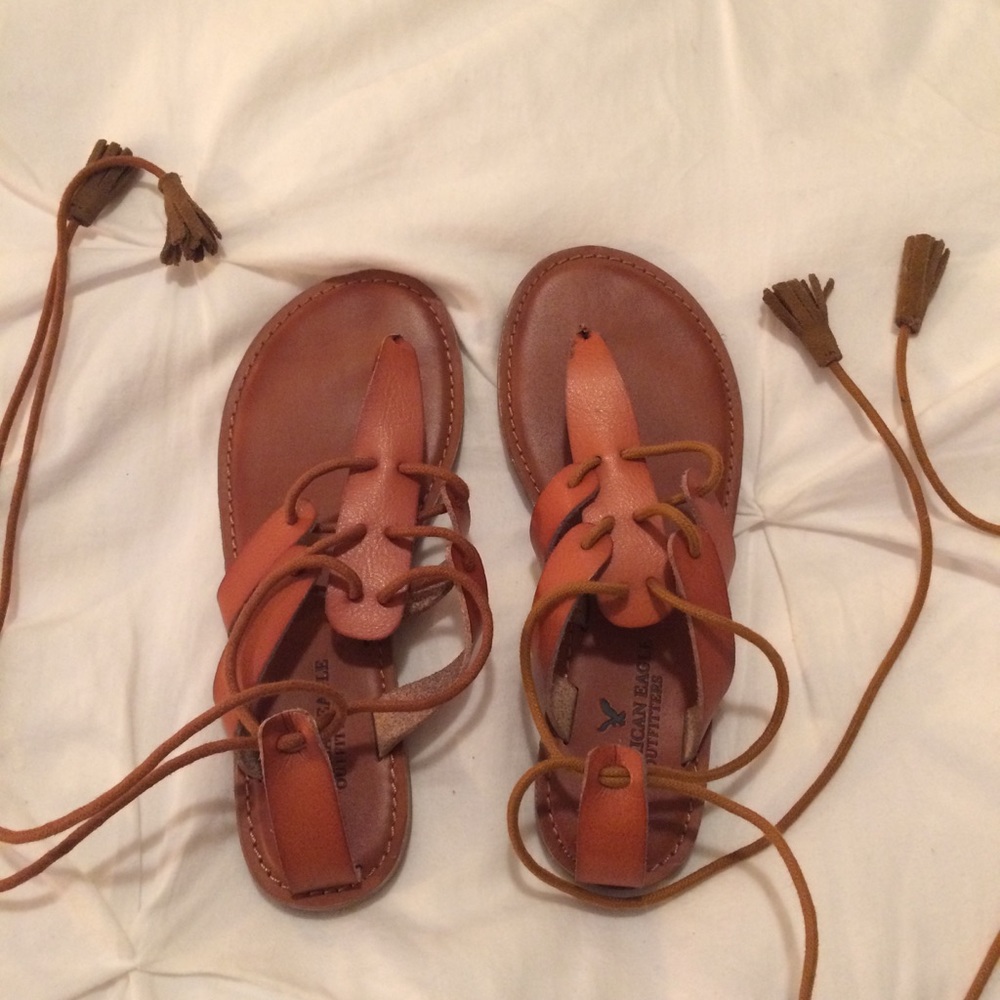 American Eagle Gladiator Sandals Size 5